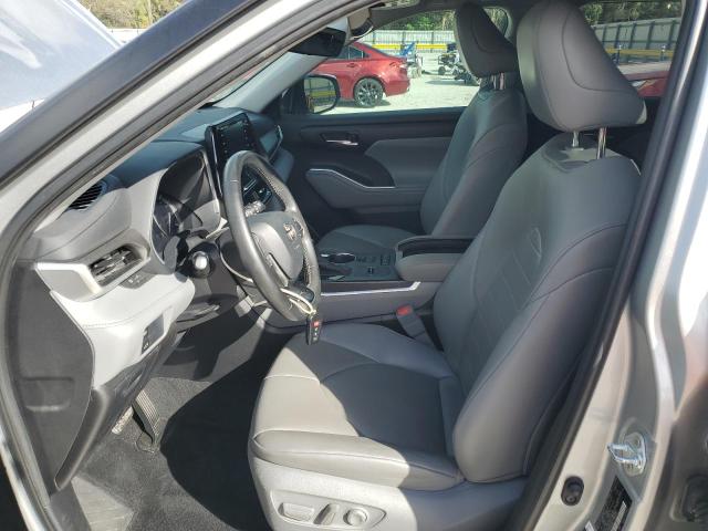 5TDGZRAHXMS058228 - 2021 TOYOTA HIGHLANDER XLE 银色 照片 7