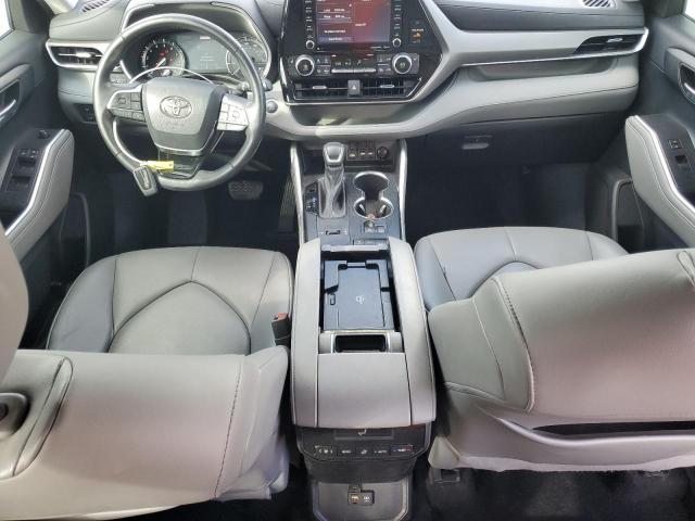 5TDGZRAHXMS058228 - 2021 TOYOTA HIGHLANDER XLE 银色 照片 8