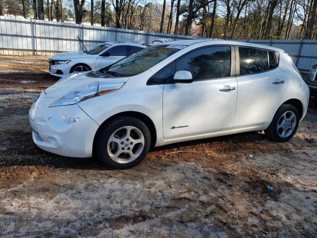 1N4AZ0CP9DC414214 - 2013 NISSAN LEAF S WHITE photo 1