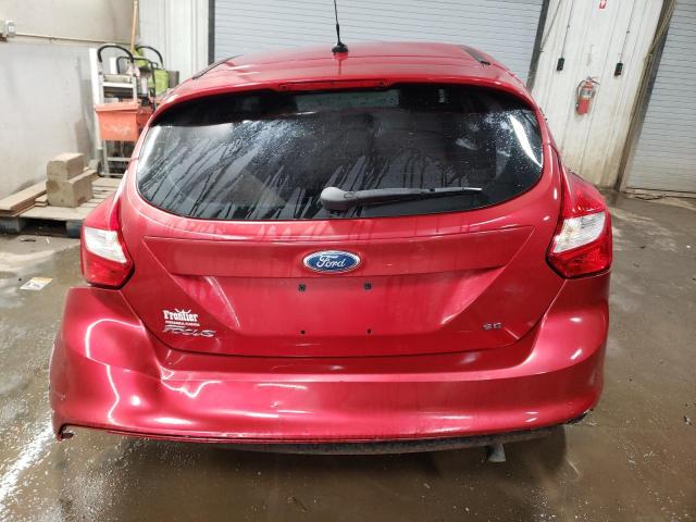 1FAHP3K29CL147084 - 2012 FORD FOCUS SE RED photo 6