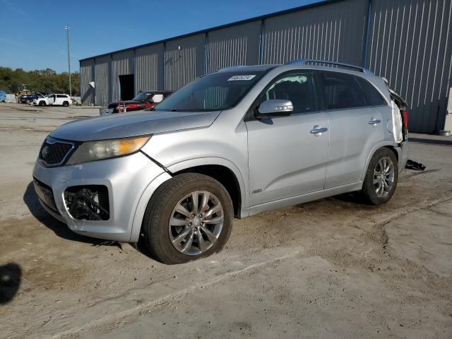 5XYKWDA26BG102396 - 2011 KIA SORENTO SX SILVER photo 1