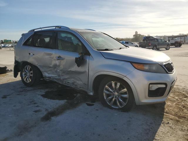 5XYKWDA26BG102396 - 2011 KIA SORENTO SX SILVER photo 4