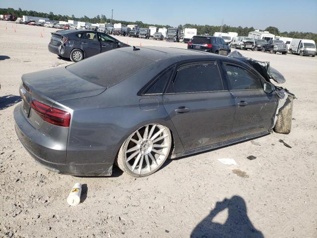 WAU44AFDXHN020872 - 2017 AUDI A8 L QUATTRO GRAY photo 3