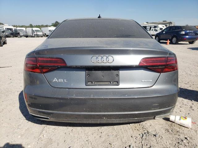 WAU44AFDXHN020872 - 2017 AUDI A8 L QUATTRO GRAY photo 6