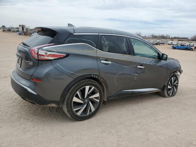 5N1AZ2MH1JN202495 - 2018 NISSAN MURANO S CHARCOAL photo 3