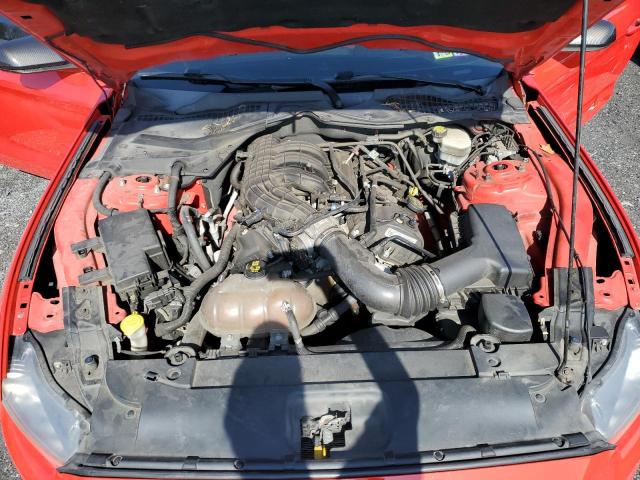 1FA6P8AM7F5387721 - 2015 FORD MUSTANG RED photo 11