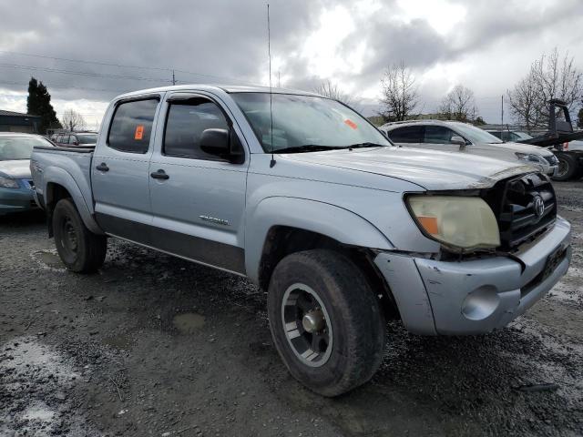 5TEJU62N96Z244677 - 2006 TOYOTA TACOMA DOUBLE CAB PRERUNNER SILVER photo 4
