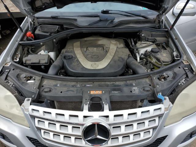 4JGBB8GB2AA545519 - 2010 MERCEDES-BENZ ML 350 4MATIC SILVER photo 12