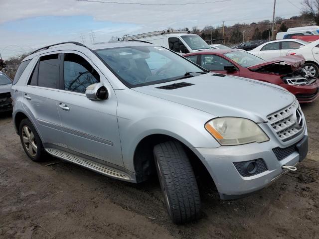 4JGBB8GB2AA545519 - 2010 MERCEDES-BENZ ML 350 4MATIC SILVER photo 4