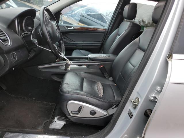 4JGBB8GB2AA545519 - 2010 MERCEDES-BENZ ML 350 4MATIC SILVER photo 7