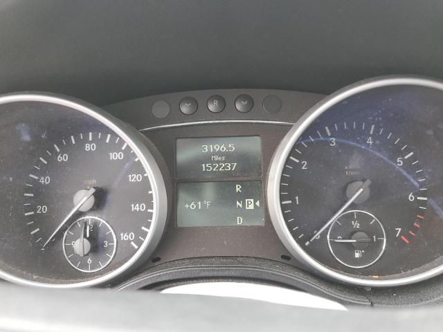 4JGBB8GB2AA545519 - 2010 MERCEDES-BENZ ML 350 4MATIC SILVER photo 9