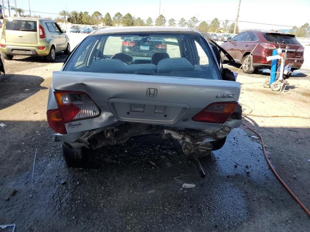 2HGEJ6614YH592338 - 2000 HONDA CIVIC BASE Gümüş foto 6