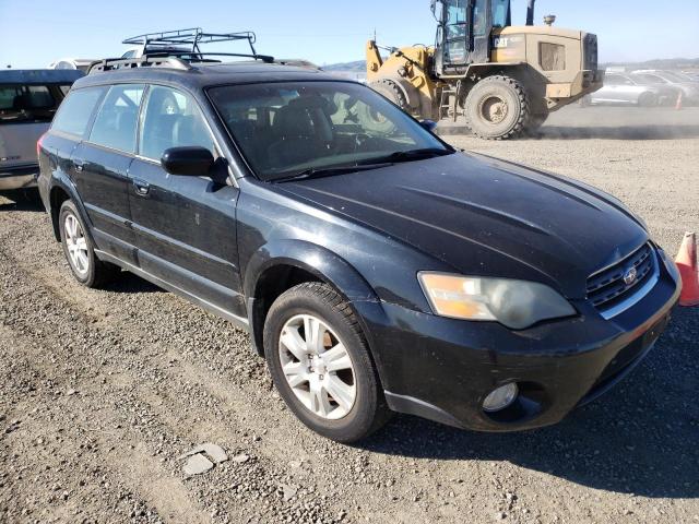 4S4BP62C357350294 - 2005 SUBARU LEGACY OUTBACK 2.5I LIMITED BLACK photo 4