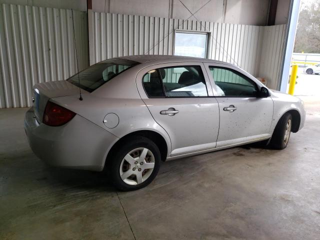 1G1AK55F777111535 - 2007 CHEVROLET COBALT LS SILVER photo 3