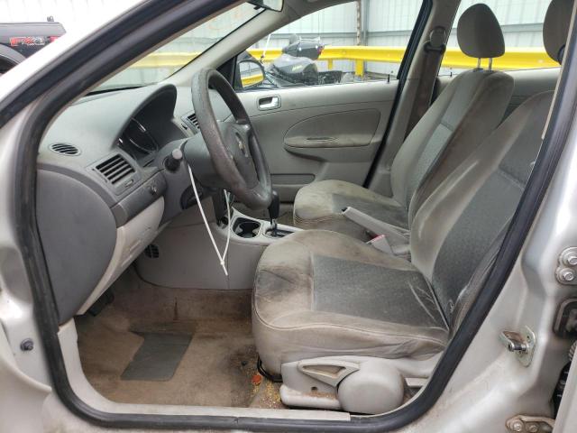 1G1AK55F777111535 - 2007 CHEVROLET COBALT LS SILVER photo 7