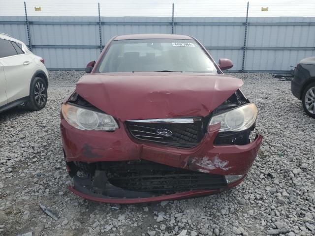 KMHDU46DX7U234149 - 2007 HYUNDAI ELANTRA GLS RED photo 5