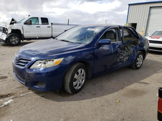 4T1BF3EK3BU762233 - 2011 TOYOTA CAMRY BASE BLUE photo 1