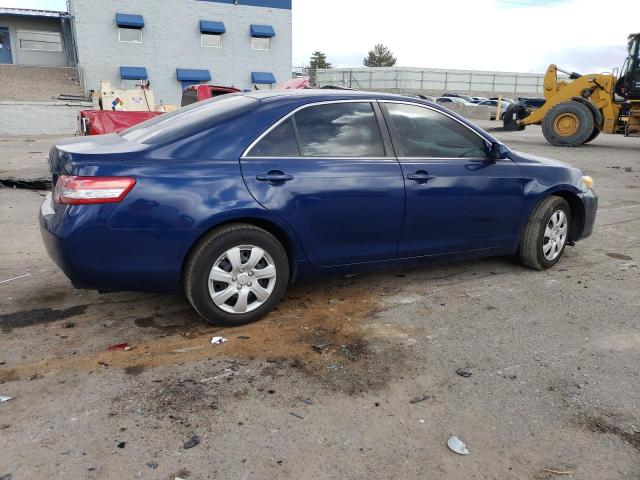 4T1BF3EK3BU762233 - 2011 TOYOTA CAMRY BASE BLUE photo 3