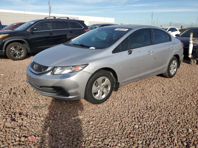 19XFB2F52FE063846 - 2015 HONDA CIVIC LX SILVER photo 1