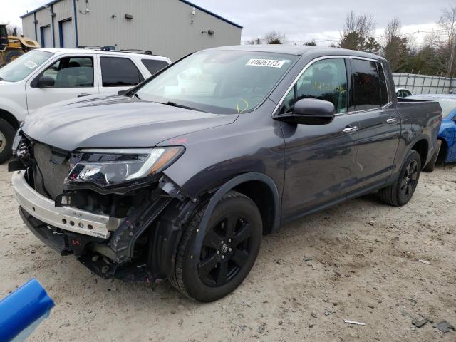 5FPYK3F73JB017517 - 2018 HONDA RIDGELINE RTL GRAY photo 1