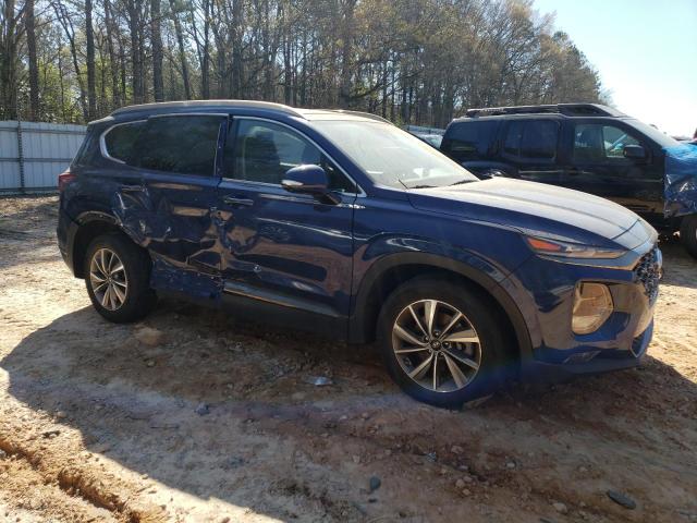 5NMS53AD3LH273984 - 2020 HYUNDAI SANTA FE LIMITED BLUE photo 4