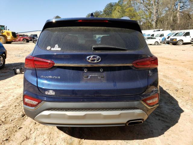 5NMS53AD3LH273984 - 2020 HYUNDAI SANTA FE LIMITED BLUE photo 6