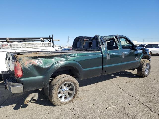 1FT8W3BT7FEA94965 - 2015 FORD F350 SUPER DUTY GREEN photo 3