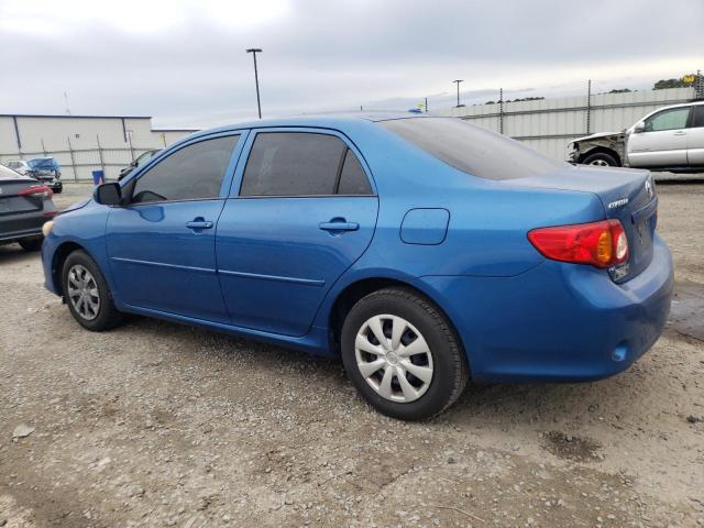 2T1BU4EE7AC372550 - 2010 TOYOTA COROLLA BASE BLUE photo 2