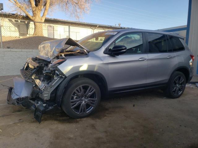 5FNYF7H56MB013952 - 2021 HONDA PASSPORT EXL SILVER photo 1