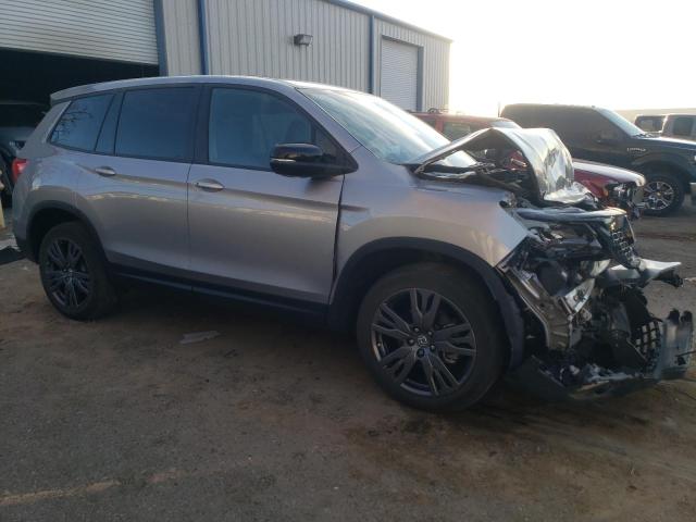 5FNYF7H56MB013952 - 2021 HONDA PASSPORT EXL SILVER photo 4