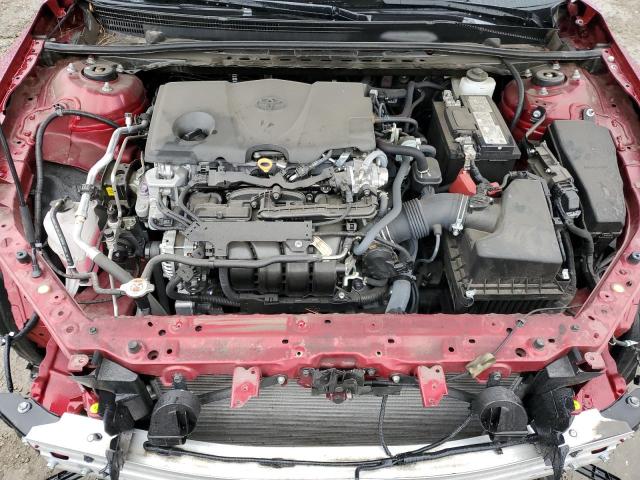 4T1C11AK2NU054430 - 2022 TOYOTA CAMRY LE RED photo 11