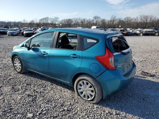 3N1CE2CP6EL408616 - 2014 NISSAN VERSA NOTE S BLUE photo 2