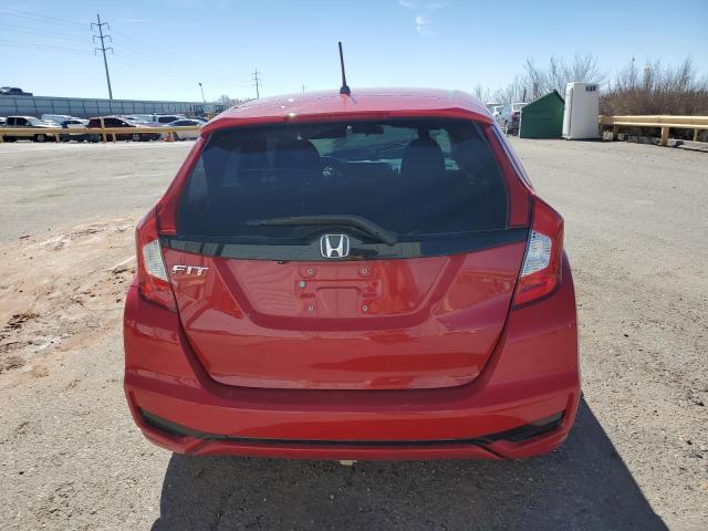 3HGGK5H48KM745397 - 2019 HONDA FIT LX RED photo 6