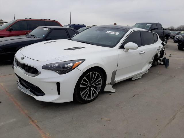 KNAE25LA0J6015014 - 2018 KIA STINGER PREMIUM WHITE photo 1