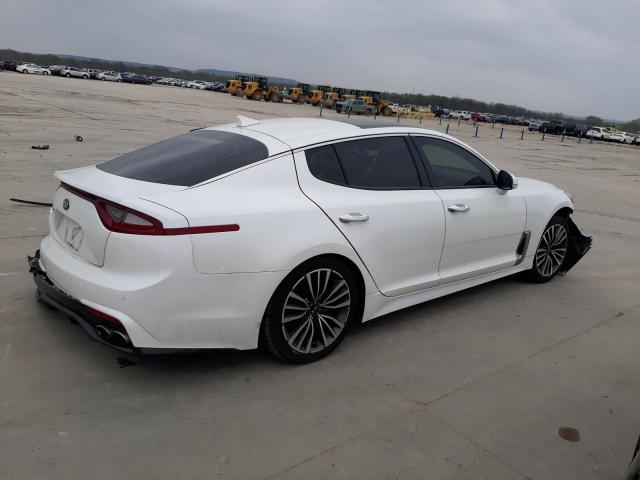 KNAE25LA0J6015014 - 2018 KIA STINGER PREMIUM WHITE photo 3