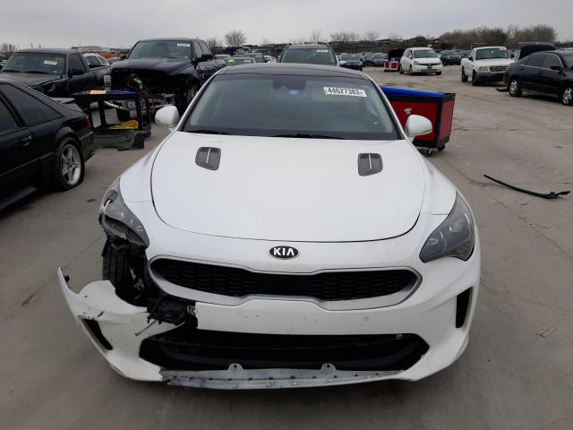 KNAE25LA0J6015014 - 2018 KIA STINGER PREMIUM WHITE photo 5