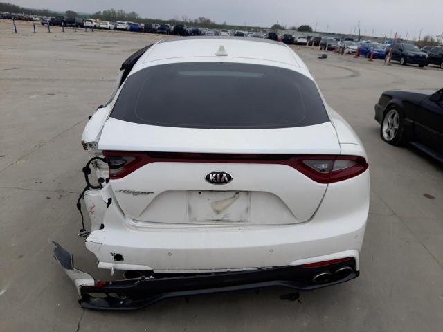 KNAE25LA0J6015014 - 2018 KIA STINGER PREMIUM WHITE photo 6