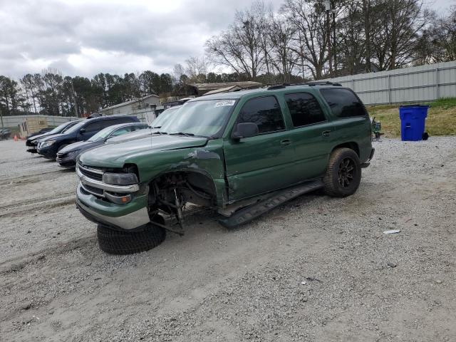 1GNEC13Z62R302704 - 2002 CHEVROLET TAHOE C1500 GREEN photo 1