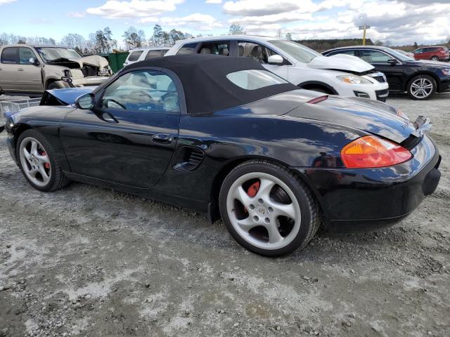 WP0CB298X1U665249 - 2001 PORSCHE BOXSTER S BLACK photo 2