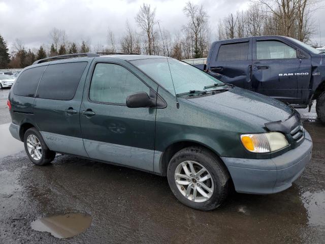 4T3ZF13C73U514316 - 2003 TOYOTA SIENNA LE GREEN photo 4