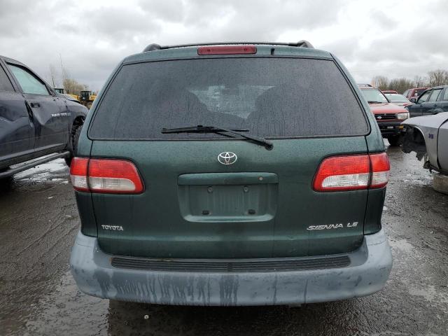 4T3ZF13C73U514316 - 2003 TOYOTA SIENNA LE GREEN photo 6