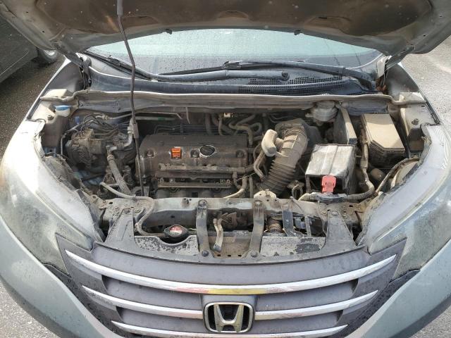 JHLRM4H53CC017528 - 2012 HONDA CR-V EX BLUE photo 11