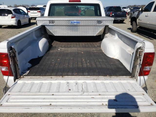 1FTYR10D17PA08918 - 2007 FORD RANGER WHITE photo 10