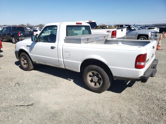 1FTYR10D17PA08918 - 2007 FORD RANGER WHITE photo 2