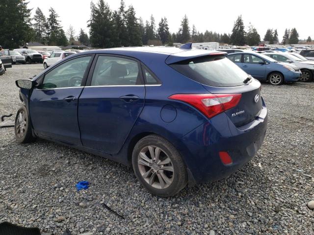 KMHD35LE1DU068962 - 2013 HYUNDAI ELANTRA GT BLUE photo 2