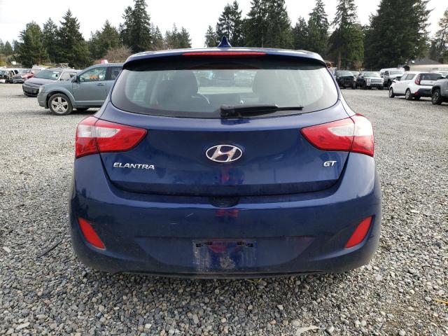 KMHD35LE1DU068962 - 2013 HYUNDAI ELANTRA GT BLUE photo 6