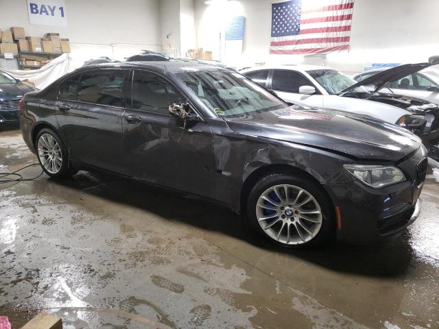 WBAYF8C57DD140789 - 2013 BMW 750 LXI GRAY photo 4