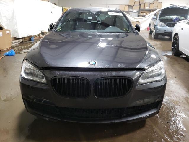 WBAYF8C57DD140789 - 2013 BMW 750 LXI GRAY photo 5