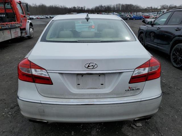 KMHGC4DD6CU151072 - 2012 HYUNDAI GENESIS 3.8L WHITE photo 6