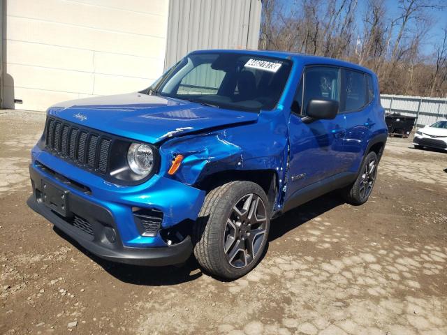 ZACNJBAB5LPL85338 - 2020 JEEP RENEGADE SPORT Կապույտ լուսանկար 1